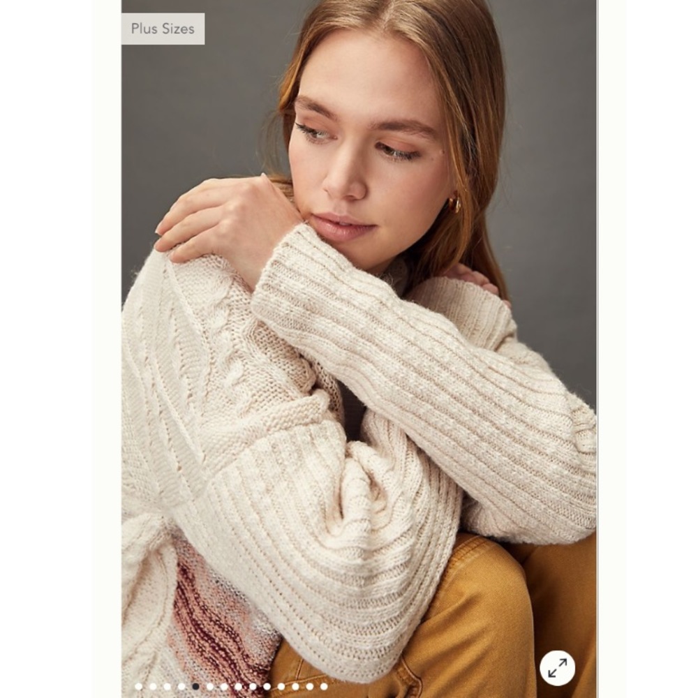 Anthropologie Pilcro Jemma Cable-Knit Cardigan - Picture 5 of 8